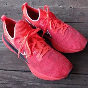 Nike React Infinity Run Flyknit CD4371-600 Red Bla